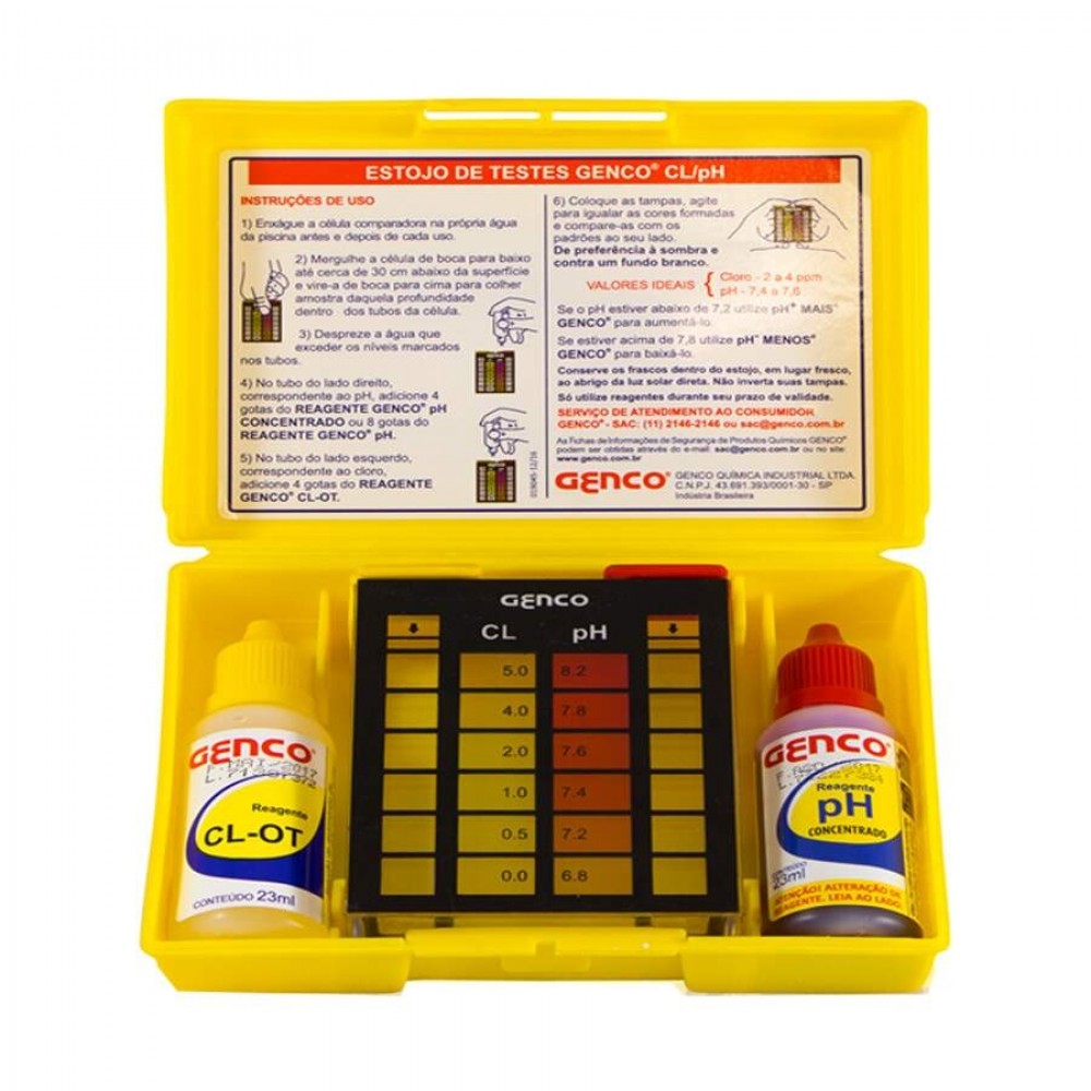 GENCO ESTOJO DE ANALISES CL/PH