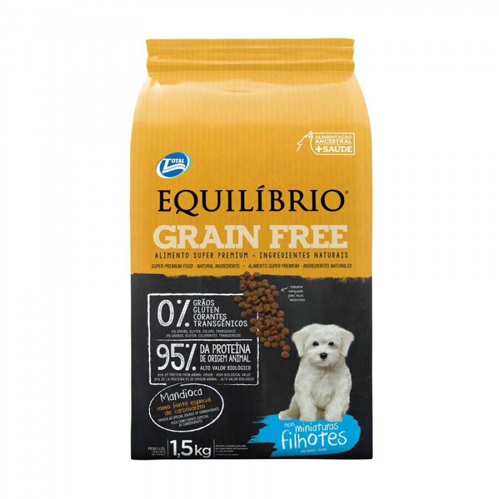 EQUILIBRIO GRAINFREE FILHOTE 1,5KG