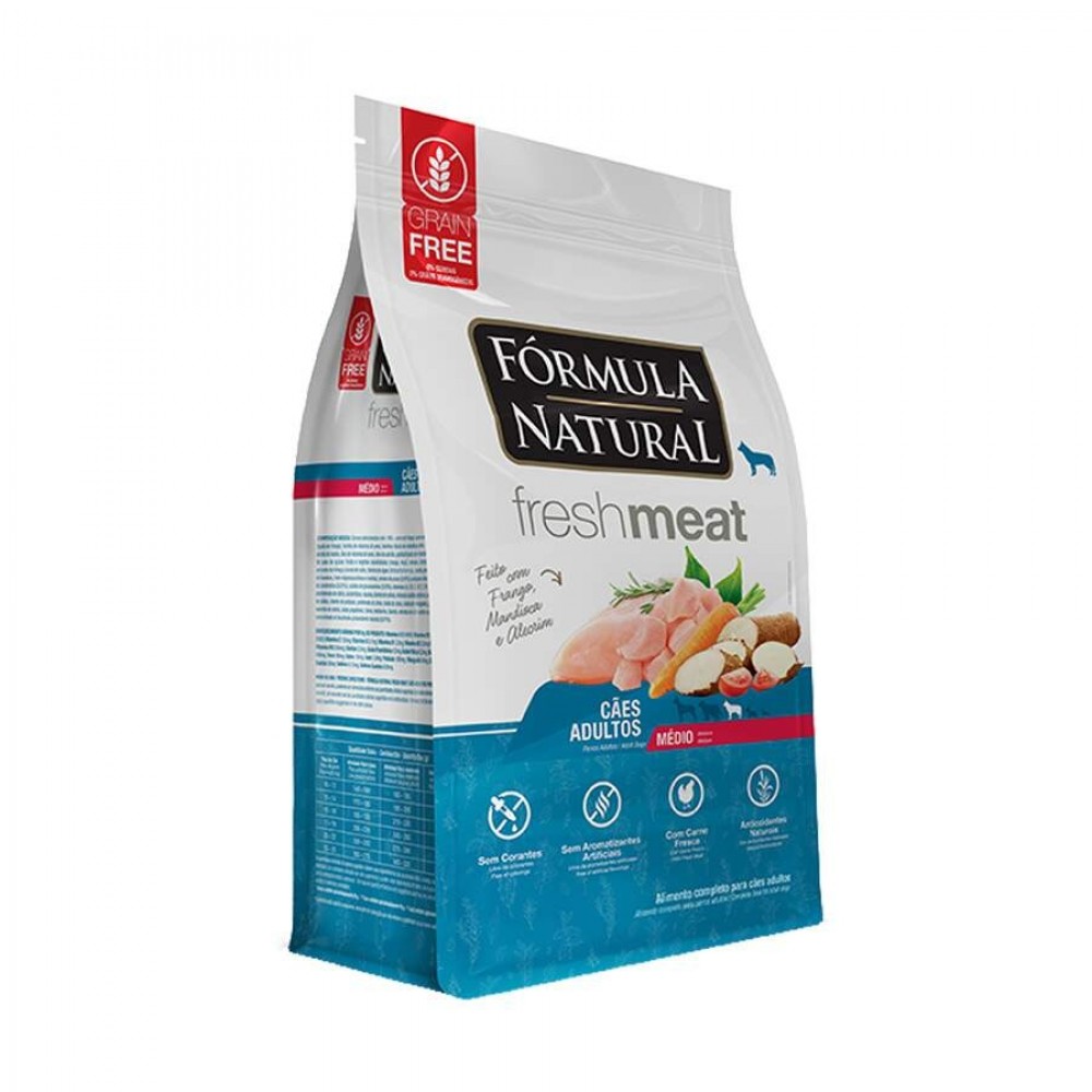 FORMULA NATURAL FRESH MEAT ADULTO MÉDIO 12KG