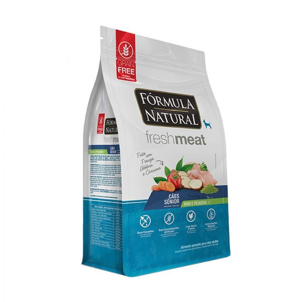 FORMULA NATURAL FRESH MEAT SENIOR MINI E PEQUENO 7KG