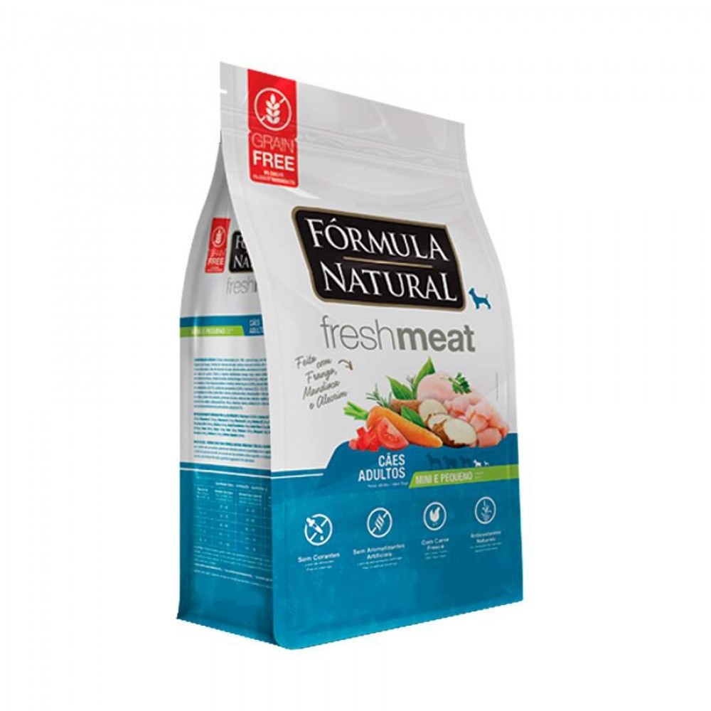 FORMULA NATURAL FRESH MEAT ADULTO MINI E PEQUENO 7KG