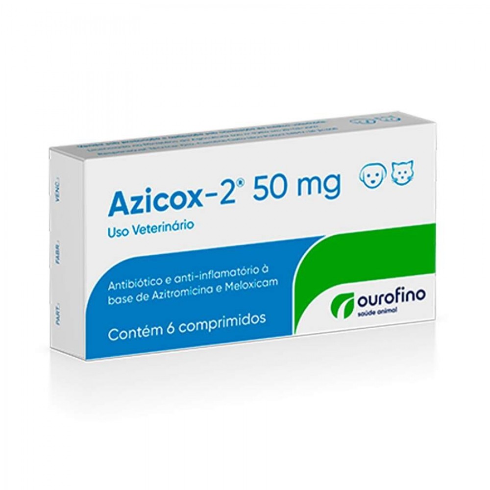 AZICOX-2 50MG 6 COMPRIMIDOS