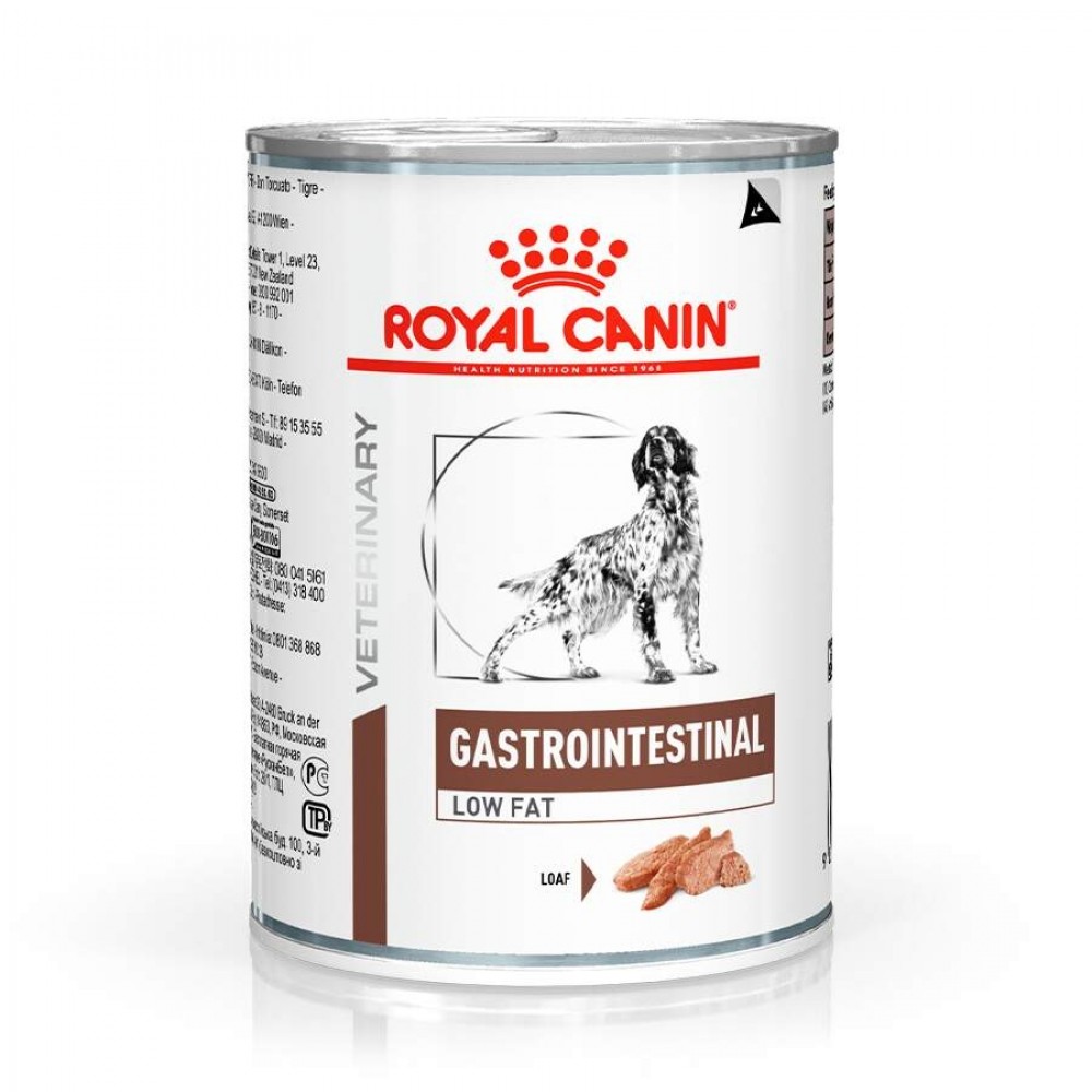 ROYAL CANIN LATA CÃES VETERINARY INTESTINAL LOW FAT 410G