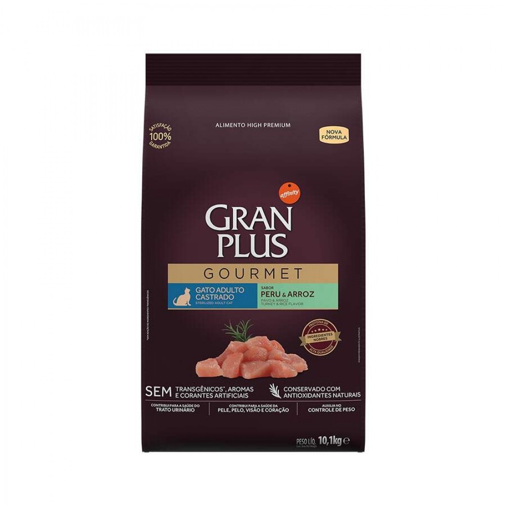 GRANPLUS GATO GOURMET CASTRADO PERU 10,1KG