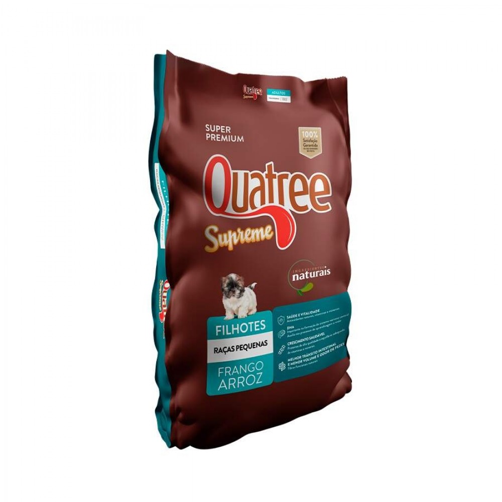 QUATREE SUPREME FILHOTES RAÇA PEQUENA 7,5KG