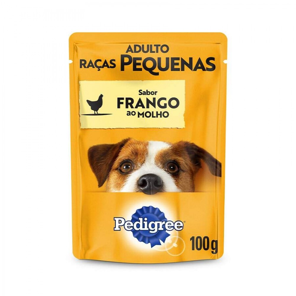 PEDIGREE SACHE RAÇA PEQUENA FRANGO 100G