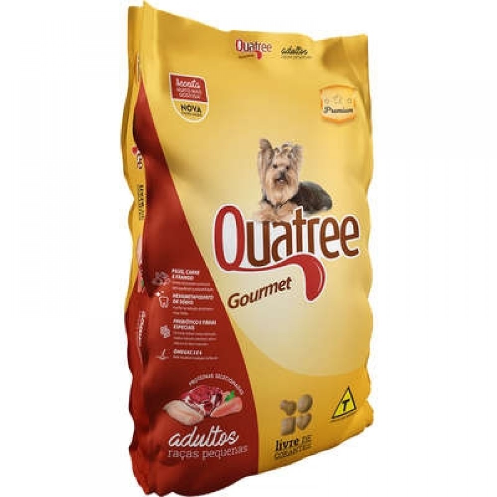 QUATREE GOURMET ADULTO RAÇA PEQUENA 10KG