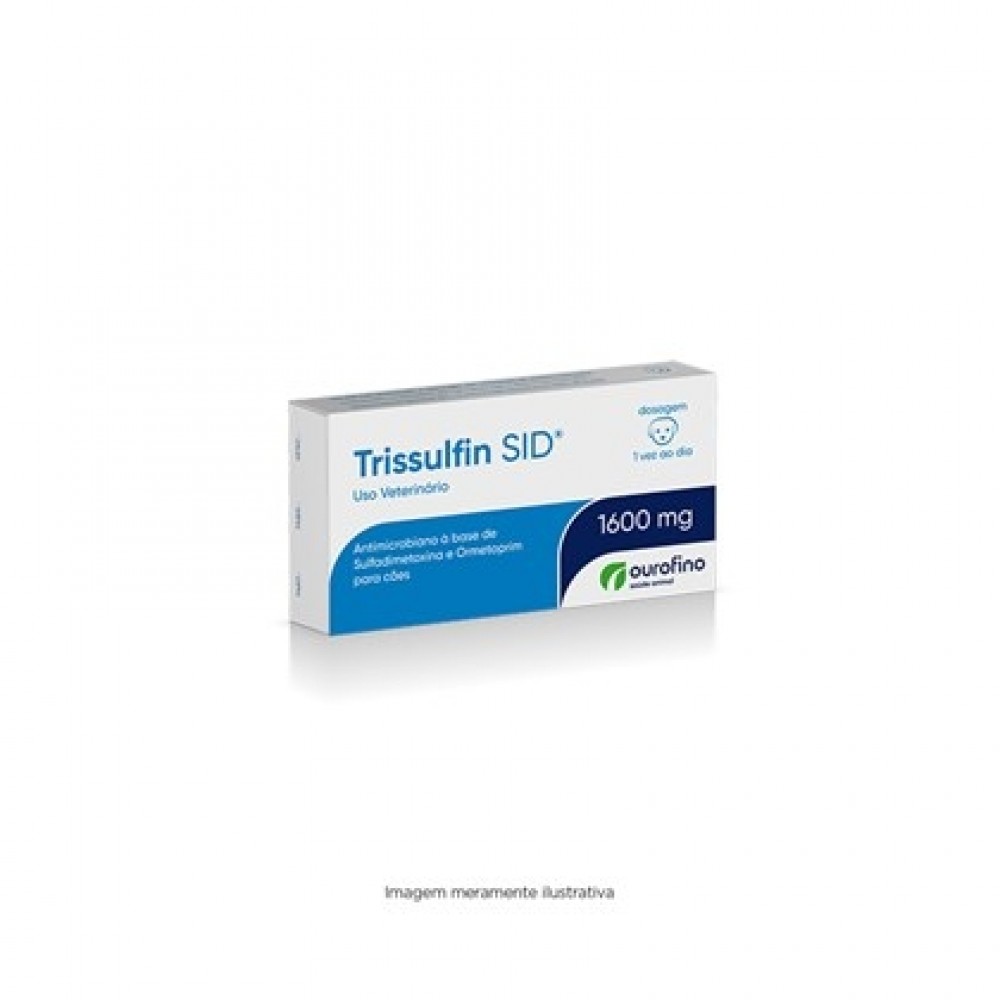 TRISSULFIN SID 1600MG 5 COMPRIMIDOS