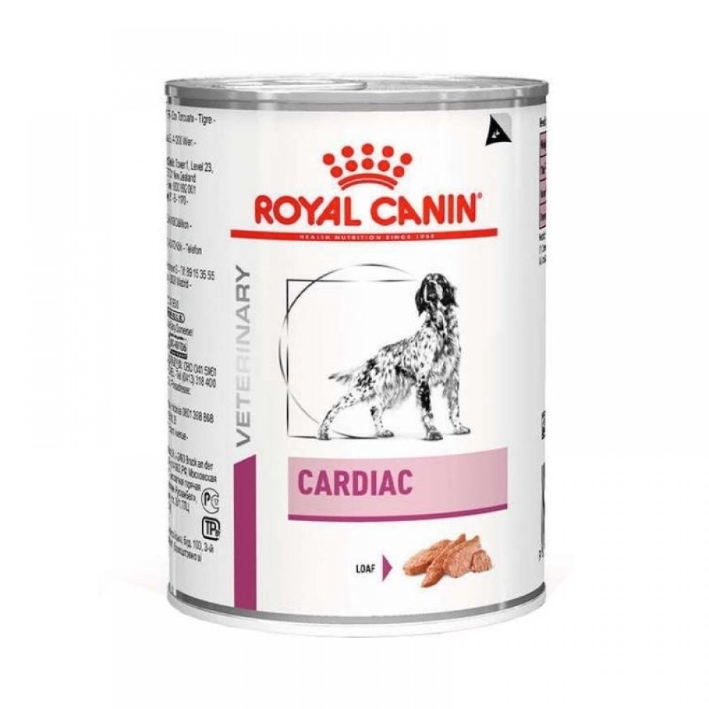 ROYAL CANIN LATA CÃES VETERINARY CARDIAC 410GR