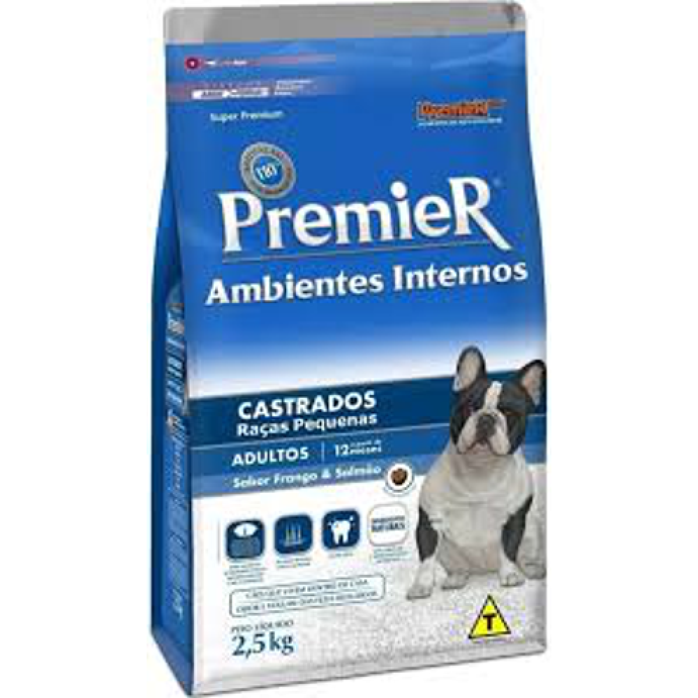 PREMIER AMBIENTES INTERNOS CASTRADOS 2,5KG