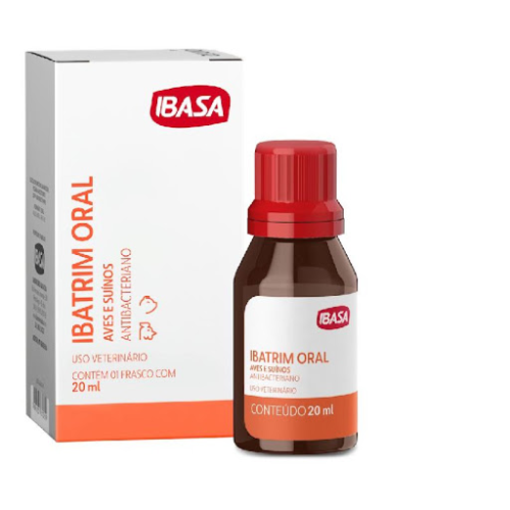 IBATRIM ORAL AVES E SUINOS 20ML