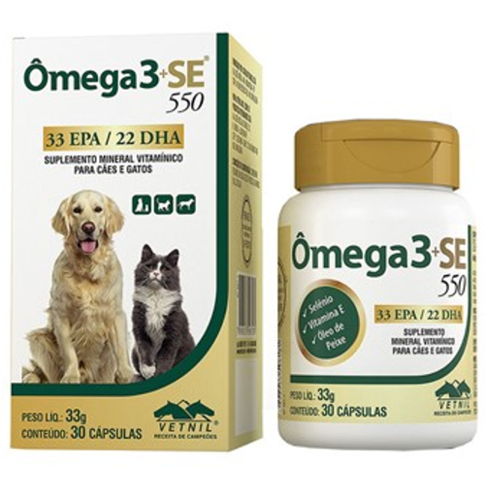 OMEGA 3+SE 550 30 COMPRIMIDOS 