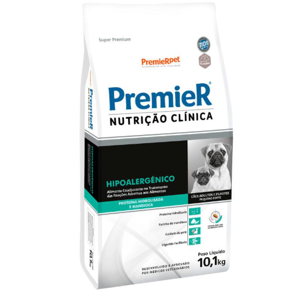 PREMIER CAES PROTEINA HIDROLISADA PEQUENO PORTE 10KG
