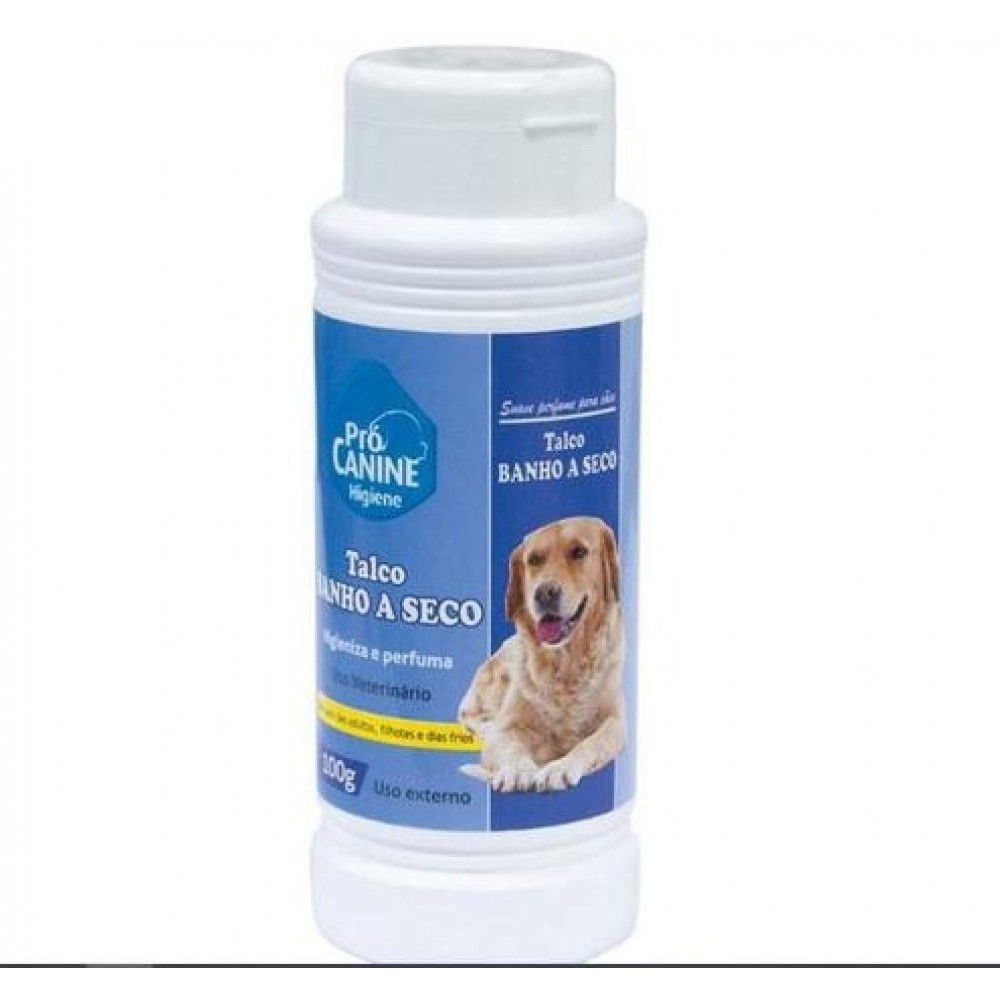 TALCO PROCANINE BANHO A SECO 100GR