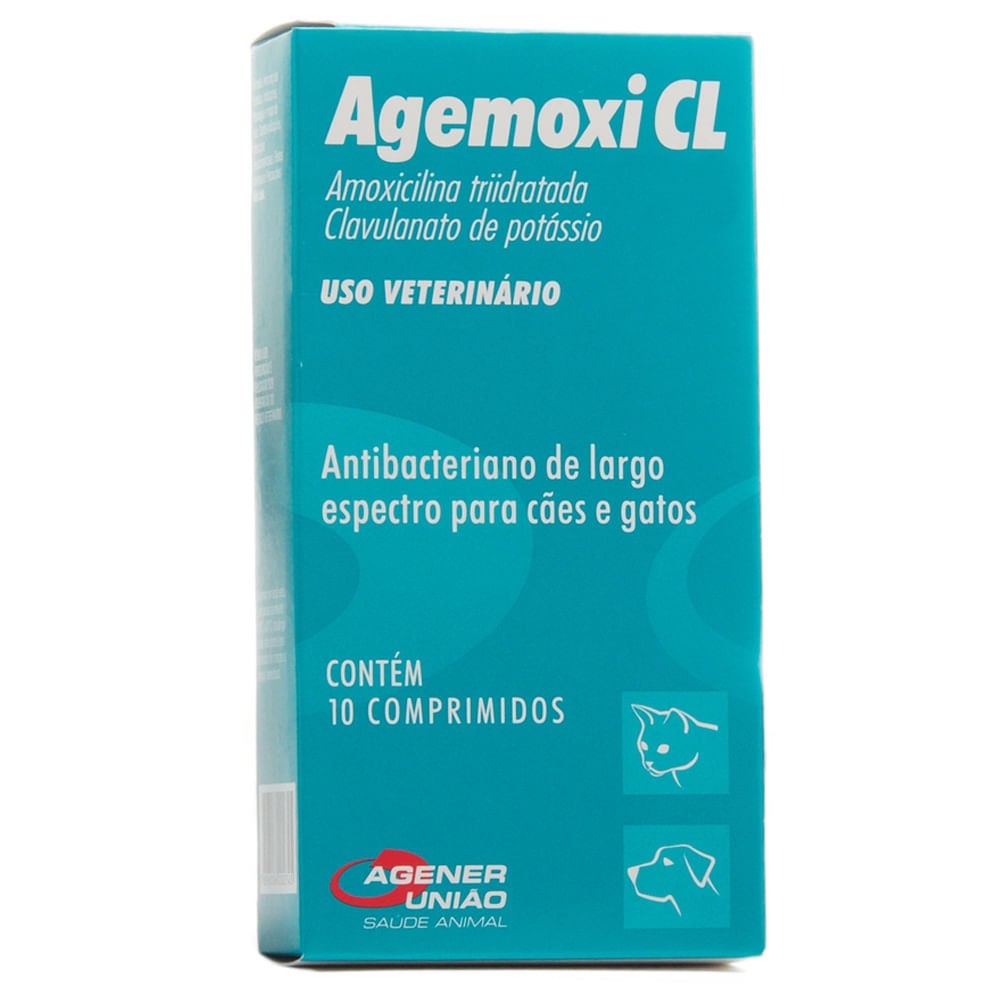 AGEMOXI CL 50MG 10 CPMP