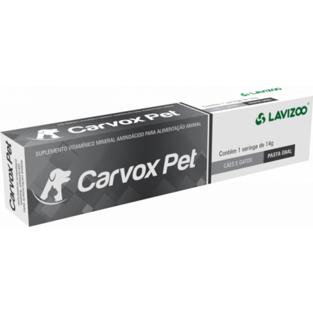 CARVOX PET CARVAO ATIVADO 14G