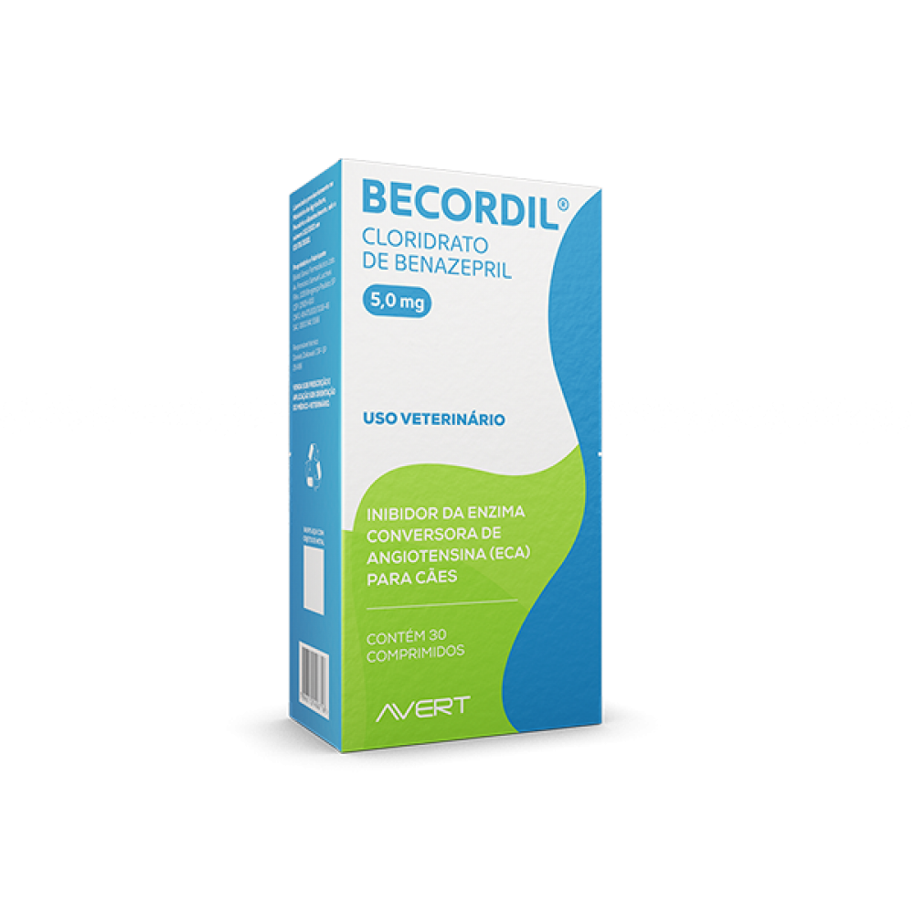 BECORDIL 5,0MG 30 COMPRIMIDOS