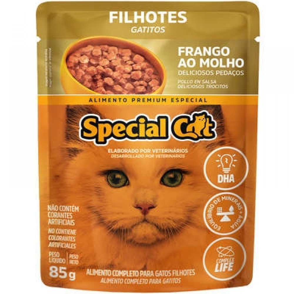 SPECIAL CAT SACHE FILHOTE FRANGO 85GR