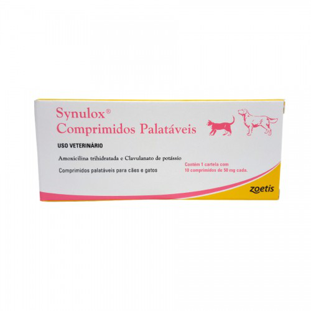 SYNULOX 50MG 10 COMPRIMIDOS