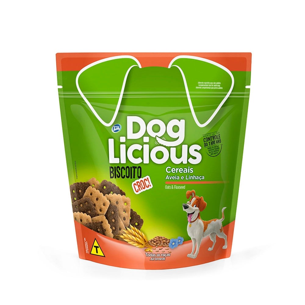 DOGLICIOUS BISCOITO CEREAIS 500G
