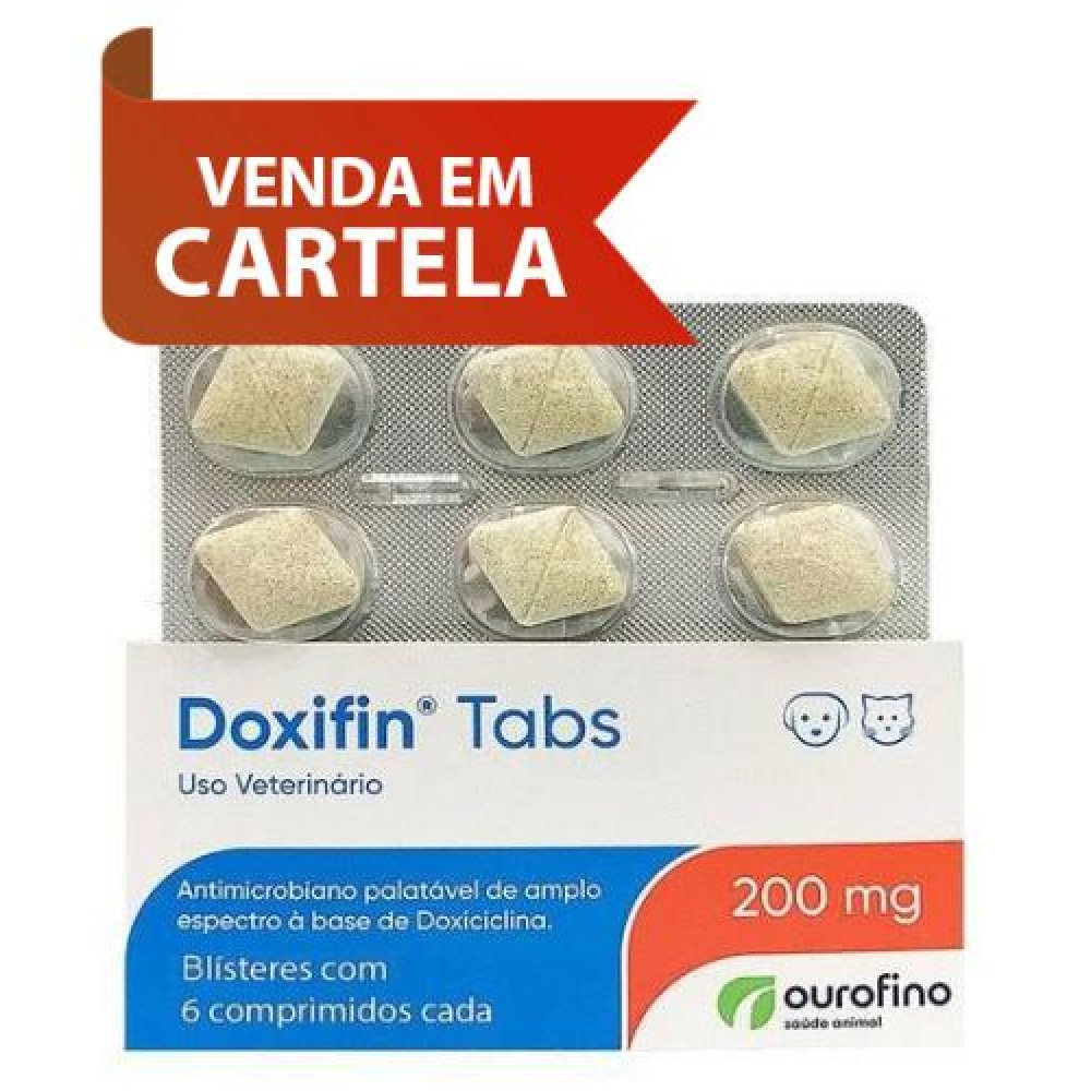 DOXIFIN TABS 200MG 6 COMPRIMIDOS