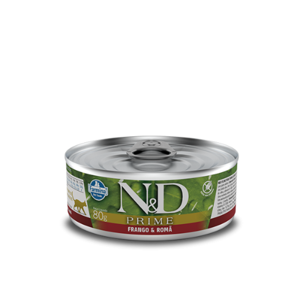 N&D GATOS FELINE WET PRIME FRANGO KITTEN 80G