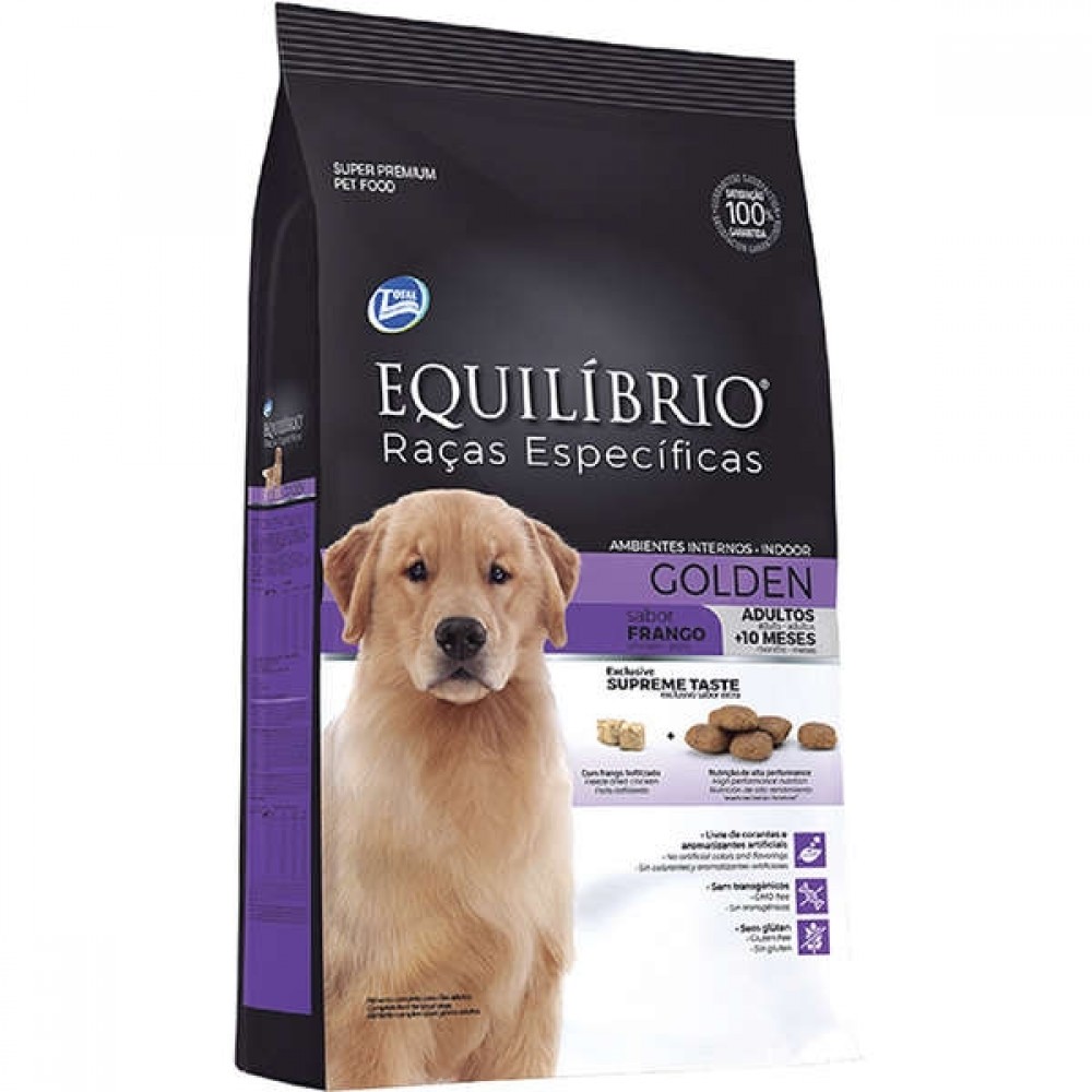 EQUILIBRIO GOLDEN RTR ADULTO FRANGO 12KG