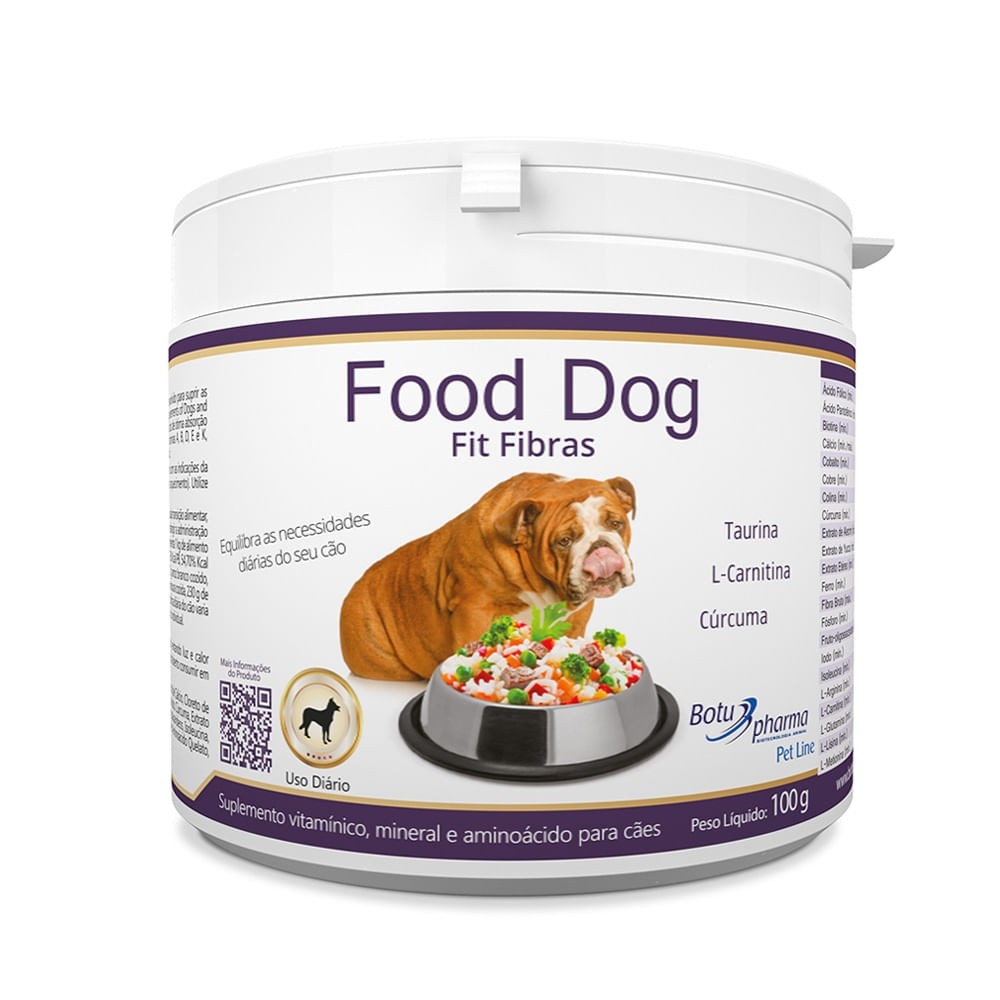 FOOD DOG FIT FIBRAS 100G