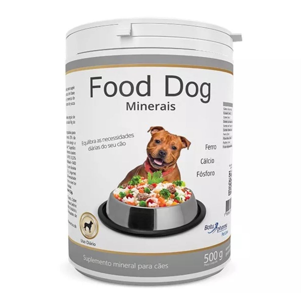 FOOD DOG MINERAIS 500G