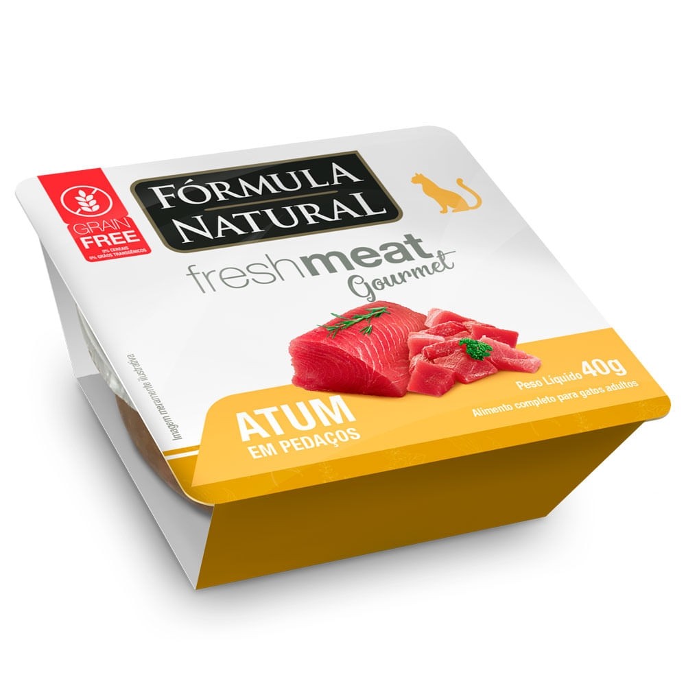 FORMULA NATURAL GOURMET GATOS ATUM 40G