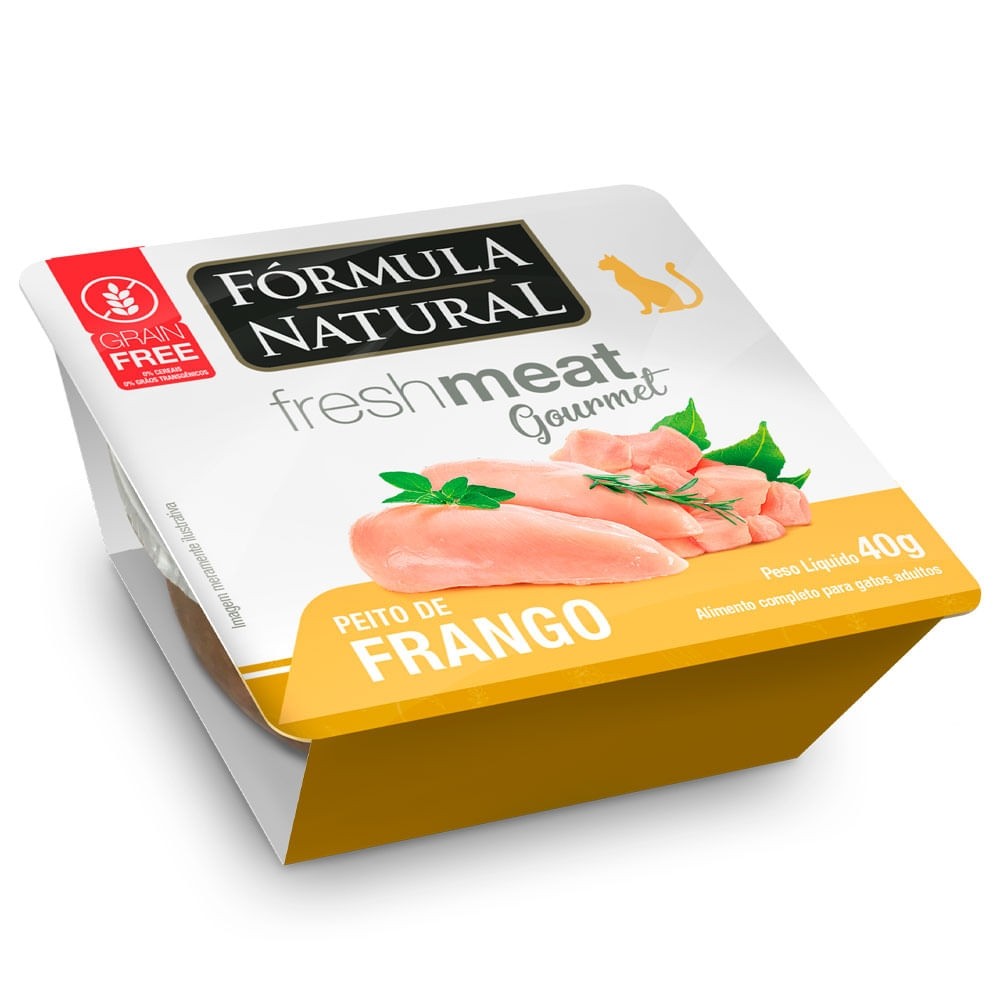 FORMULA NATURAL GOURMET GATOS FRANGO 40G