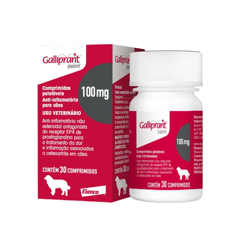 GALLIPRANT 20MG 30 COMPRIMIDOS