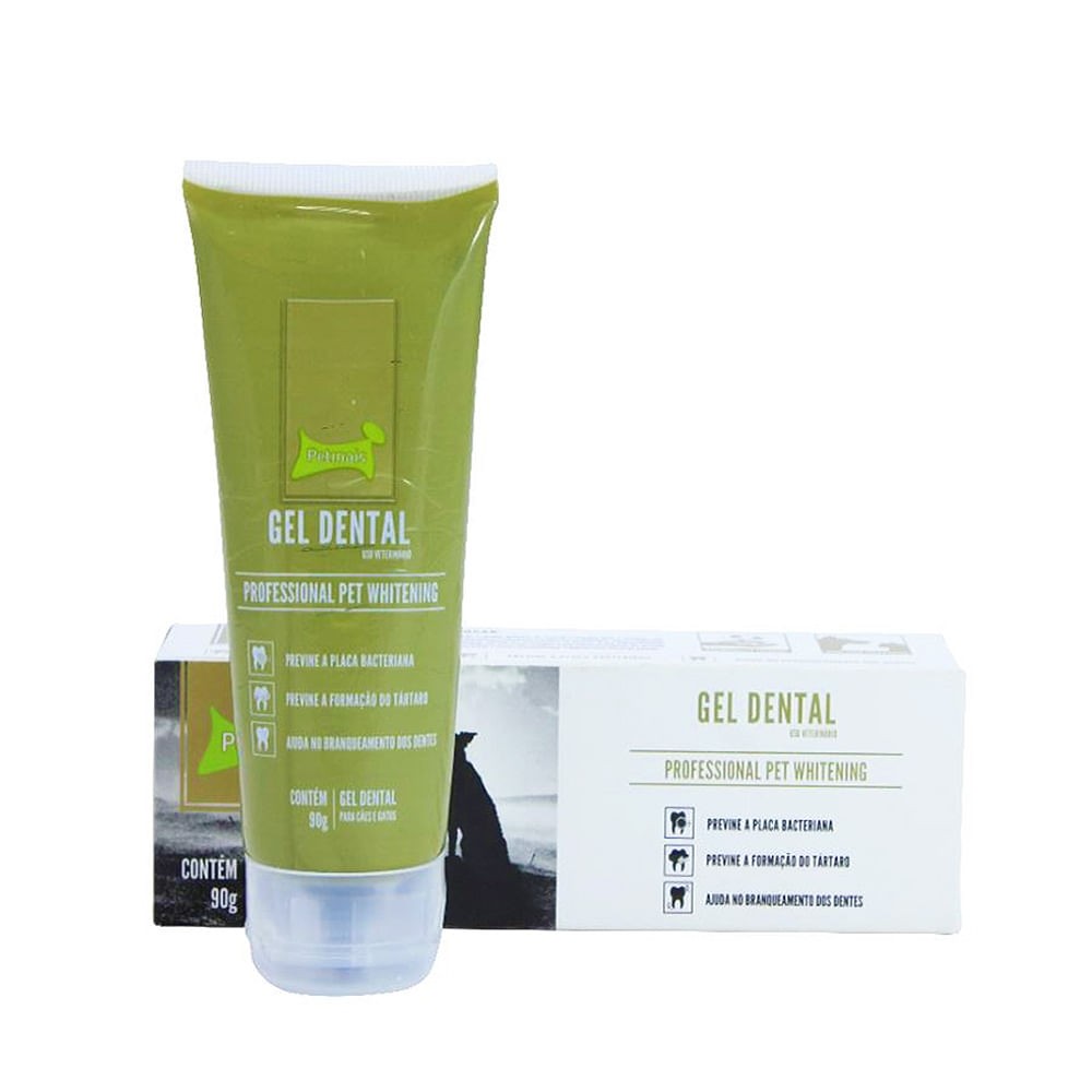 PETMAIS GEL DENTAL PET WHITENING BRANQUEADOR 85G