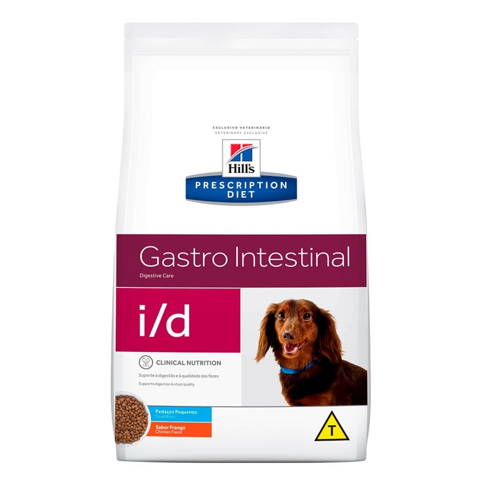 HILL S CÃES I/D GASTRO PEDAÇOS PEQUENOS. 2KG