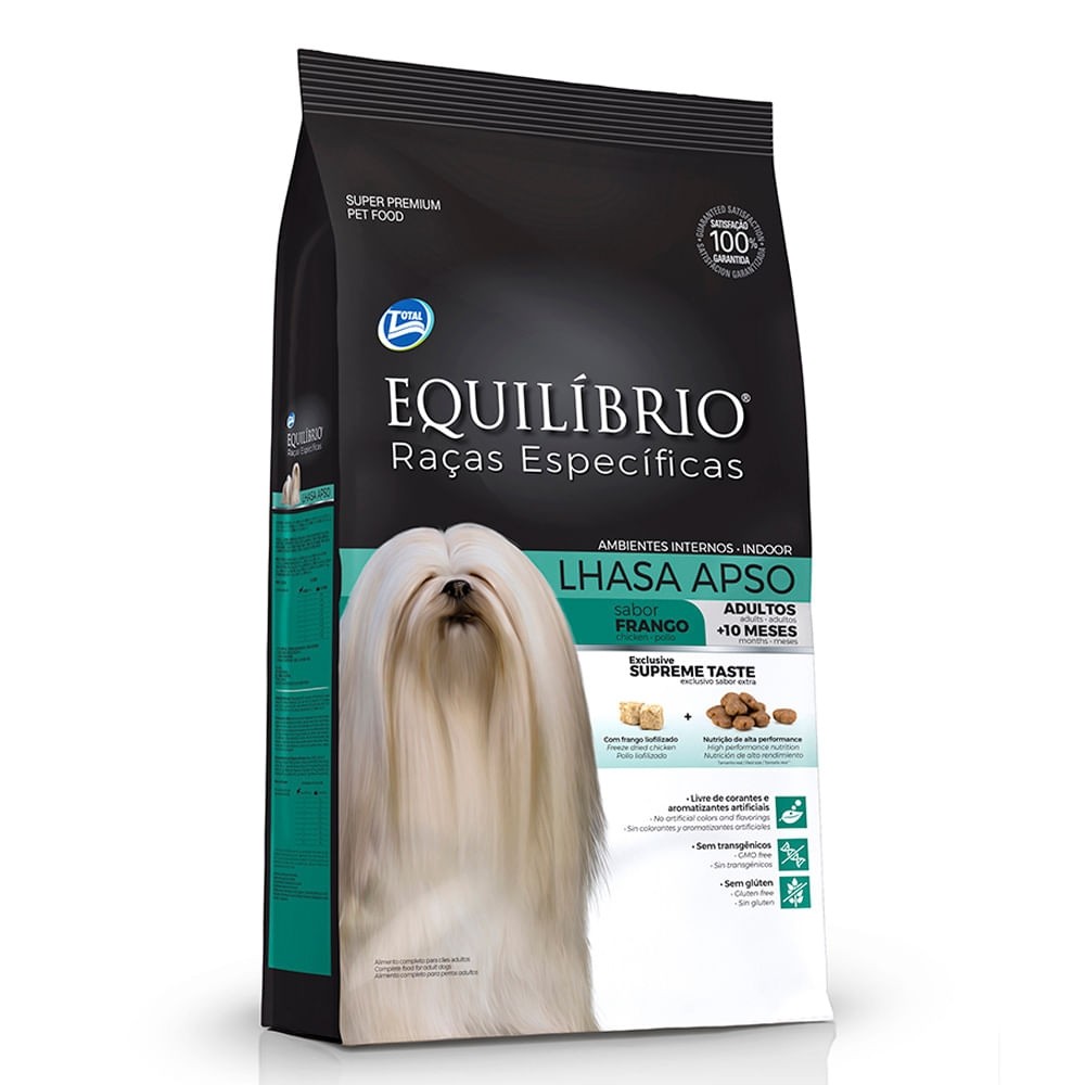 EQUILIBRIO LHASA APSO ADULTO FRANGO 2KG