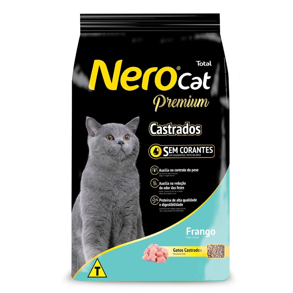 NERO CAT CASTRADO FRANGO 20KG