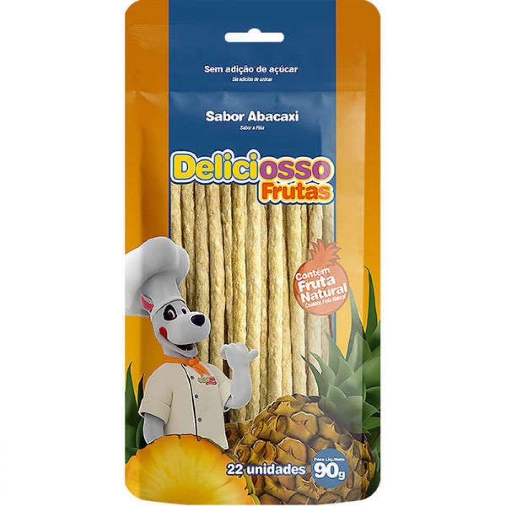 DELICIOSSO FRUTAS ABACAXI 90G