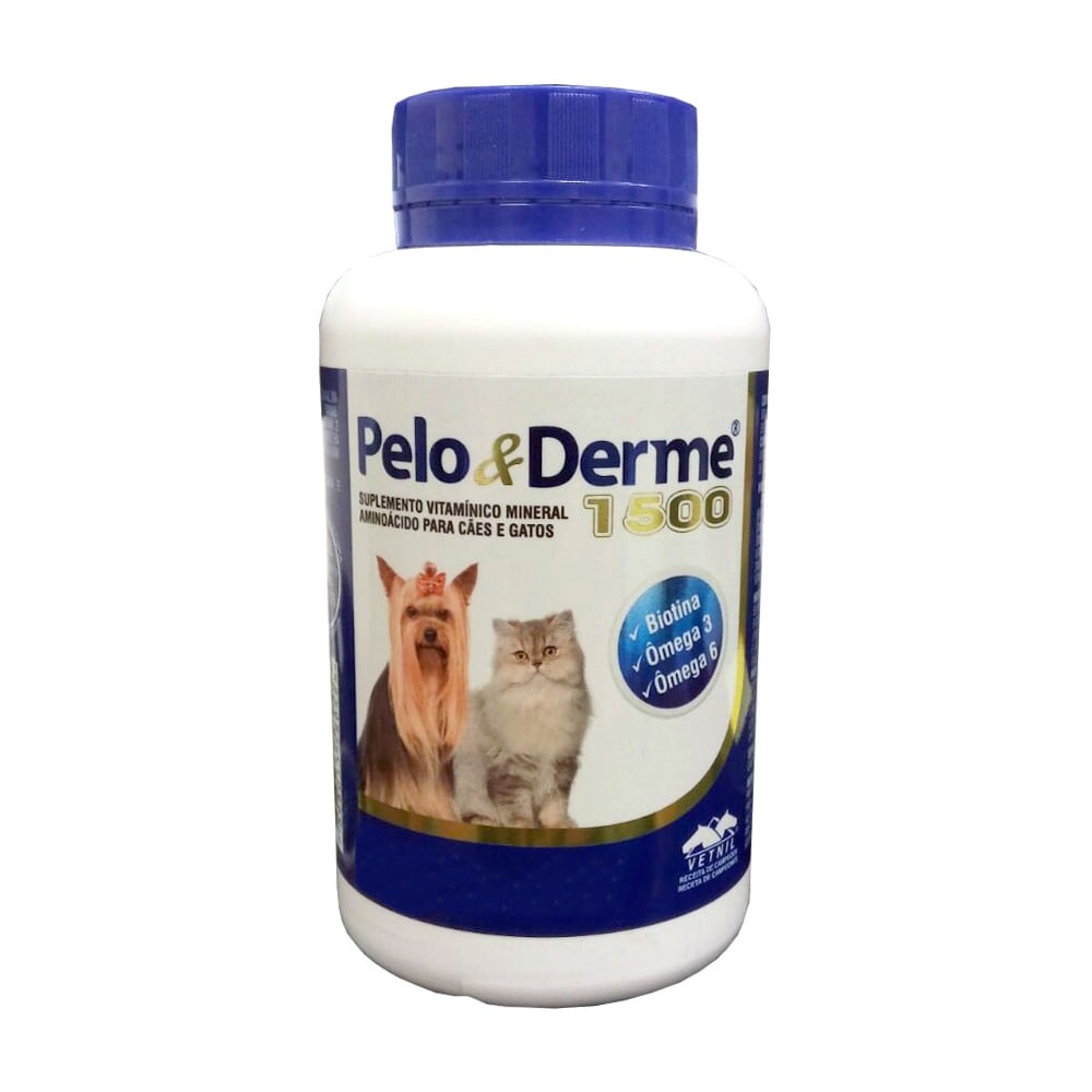 PELO & DERME 1500MG 30 CAPS