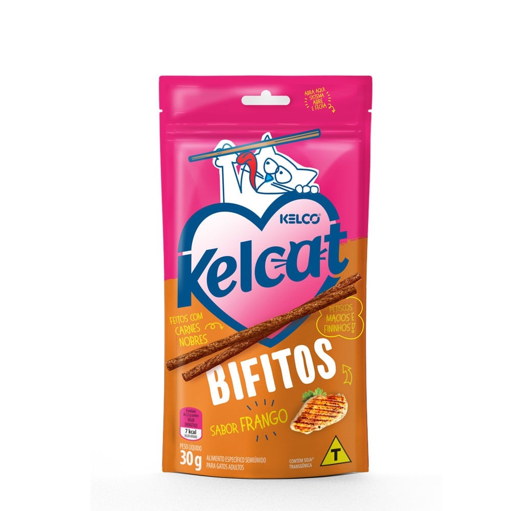 KELCAT BIFITOS FRANGO 30G