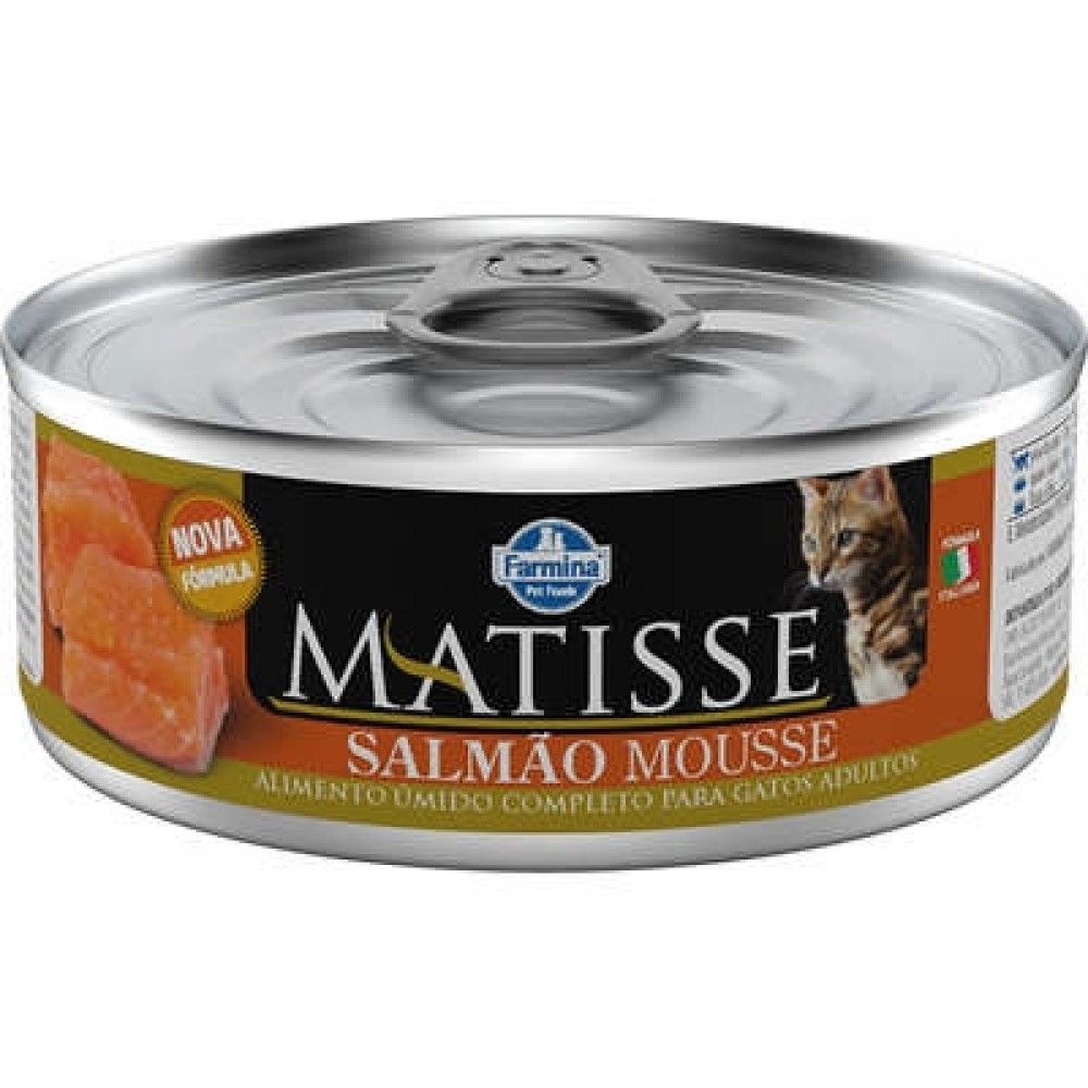 MATISSE CAT WET MOUSSE SALMÃO 85GR