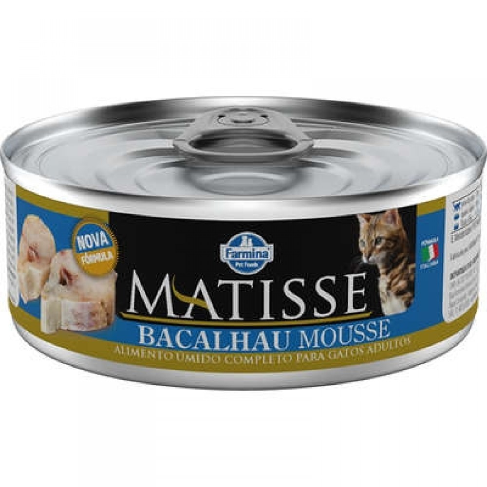 MATISSE CAT WET MOUSSE BACALHAU 85GR