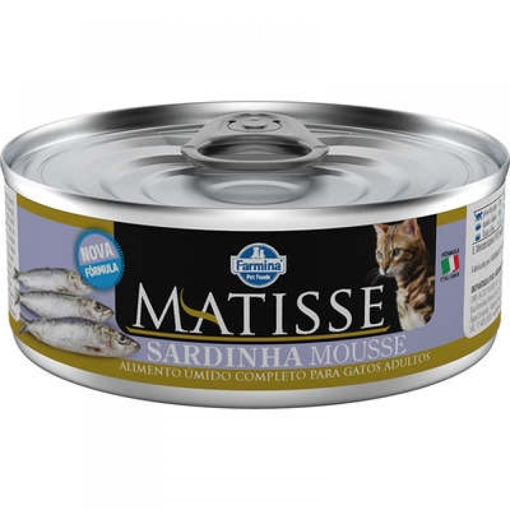 MATISSE CAT WET MOUSSE SARDINHA 85GR