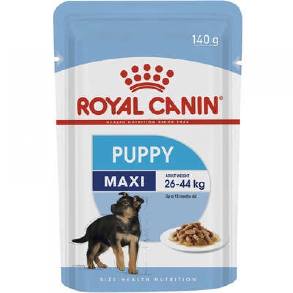 ROYAL CANIN CÃES WET MAXI PUPPY 140GR