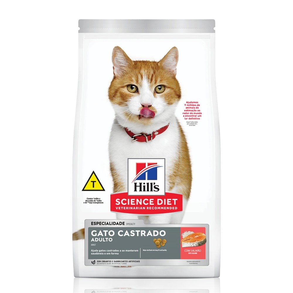 HILL S GATOS CASTRADOS SALMAO 1KG