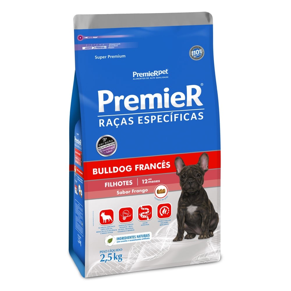 PREMIER BULLDOG FRANCES FILHOTE 2,5KG