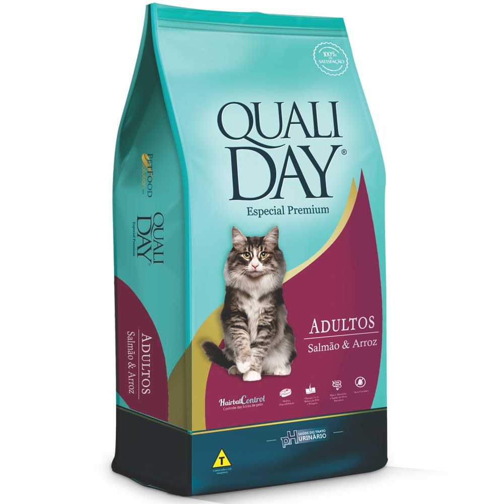 QUALIDAY CAT SALMAO 10KG