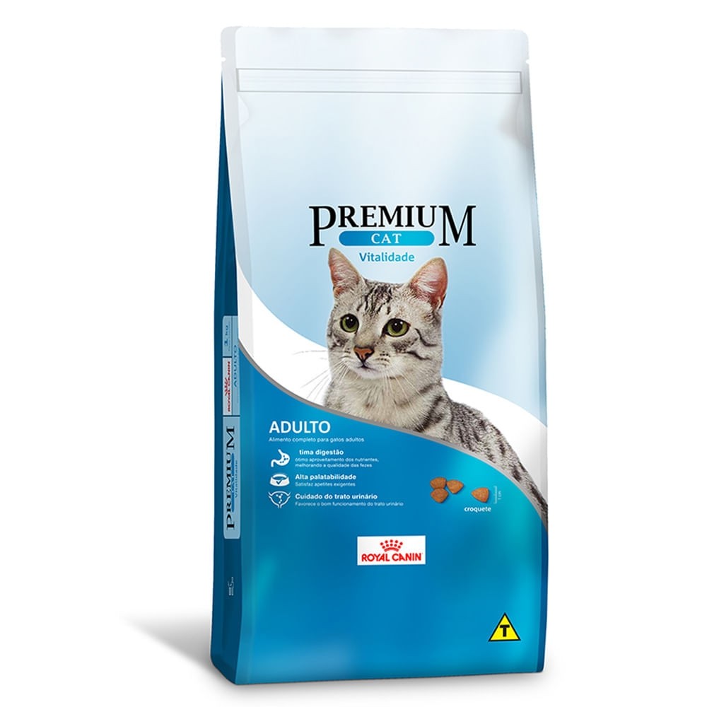 PREMIUM CAT ADULTO VITALIDADE 1KG