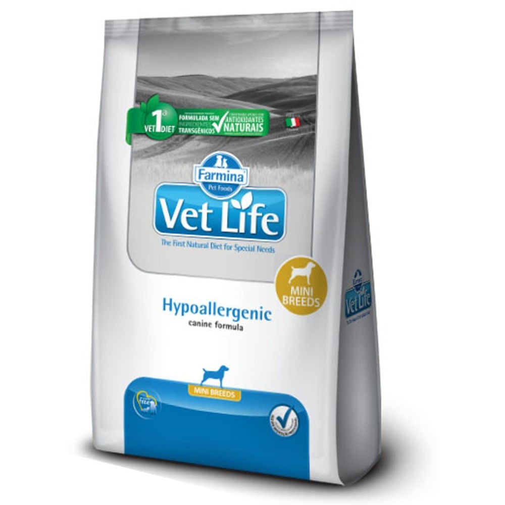 VET LIFE CANINE HYPOALLERGENIC MINI 10,1KG