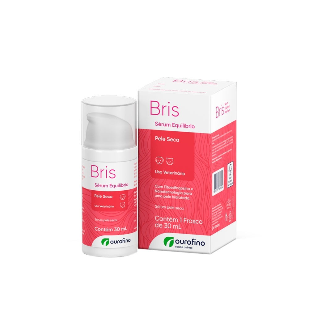 BRIS SERUM EQUILÍBRIO PELE SECA PARA CÃES E GATOS 30ML