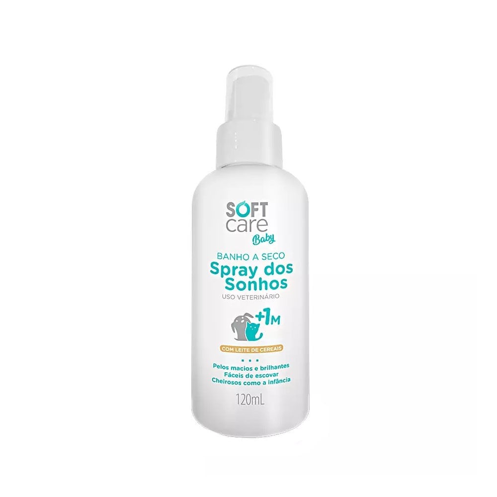 SOFT CARE BANHO SECO SPRAY DOS SONHOS 120ML